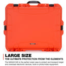 Case Nanuk 945 avec diviseurs et organisateur de couvercle (orange)