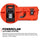 Nanuk 945 Case with Dividers and Lid Organizer (Orange)