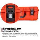 Nanuk 945 Case with Dividers and Lid Organizer (Orange)