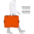 Case Nanuk 945 avec diviseurs et organisateur de couvercle (orange)