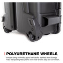 Nanuk 955 Hard Wheeled Case with Divider Set & Lid Organizer (Black)