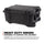 Nanuk 955 Hard Wheed Water avec divider set & couvercle Organisateur (noir)