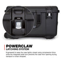 Nanuk 960 Protective Rolling Case with Dividers and Organizer (Black)