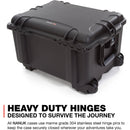 Nanuk 960 Protective Rolling Case with Dividers and Organizer (Black)