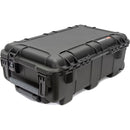 Nanuk 962 Waelled Hard Case avec diviseurs rembourrés et organisateur de couvercle (noir)