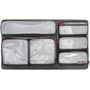 Nanuk 962 Waelled Hard Case avec diviseurs rembourrés et organisateur de couvercle (noir)