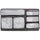 Nanuk 962 Wheeled Hard Case with Padded Dividers and Lid Organizer (Black)