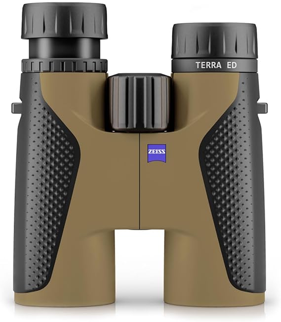 ZEISS Terra ED 10x42 Binoculars - Black-Coyote Brown