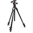 Manfrotto MT055CXPRO3 Carbon Fiber Tripod with MHXPRO-3W Head & Move Quick Release Kit