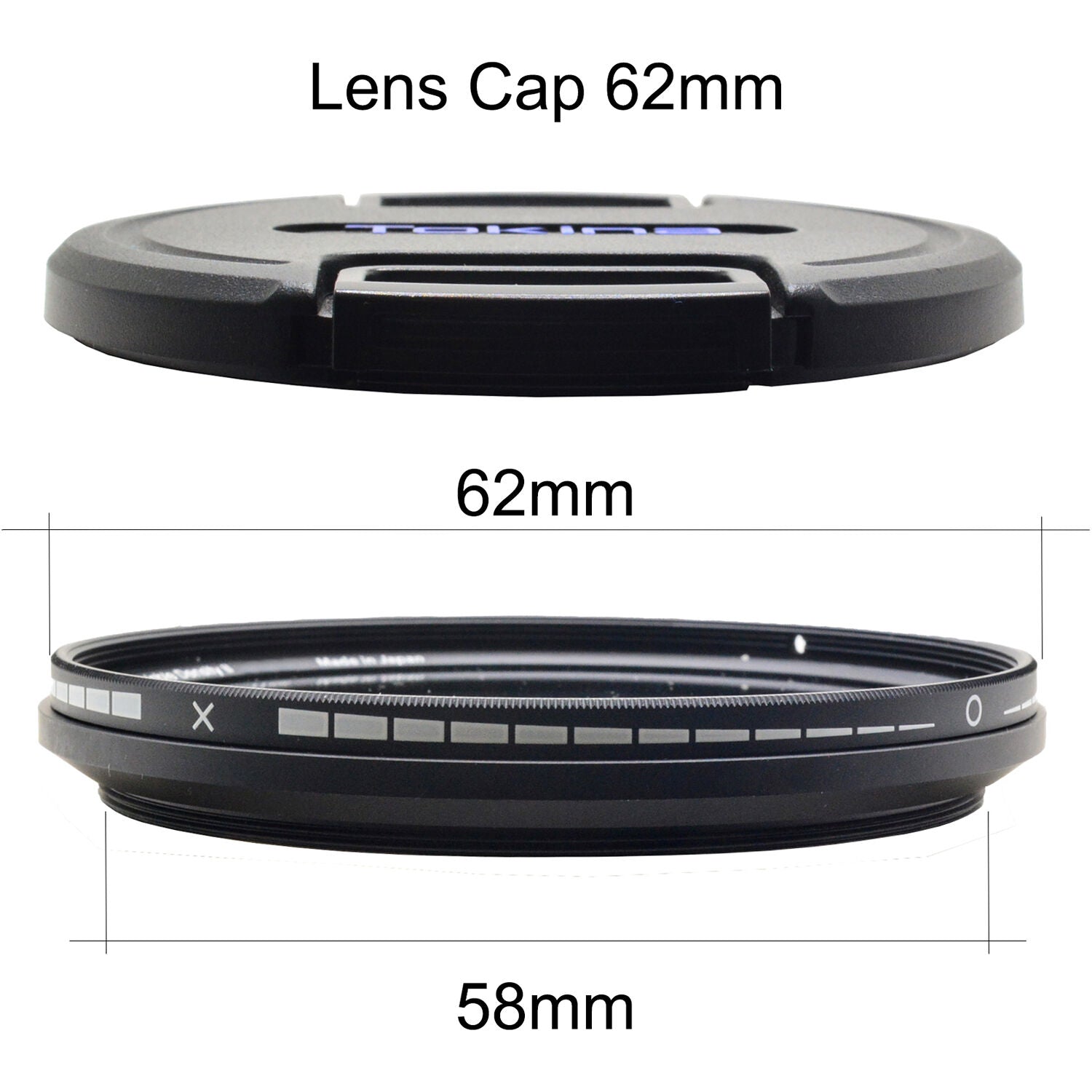 Hoya Variable Density II ND Filter (58mm, 1.5 to 9-Stop )