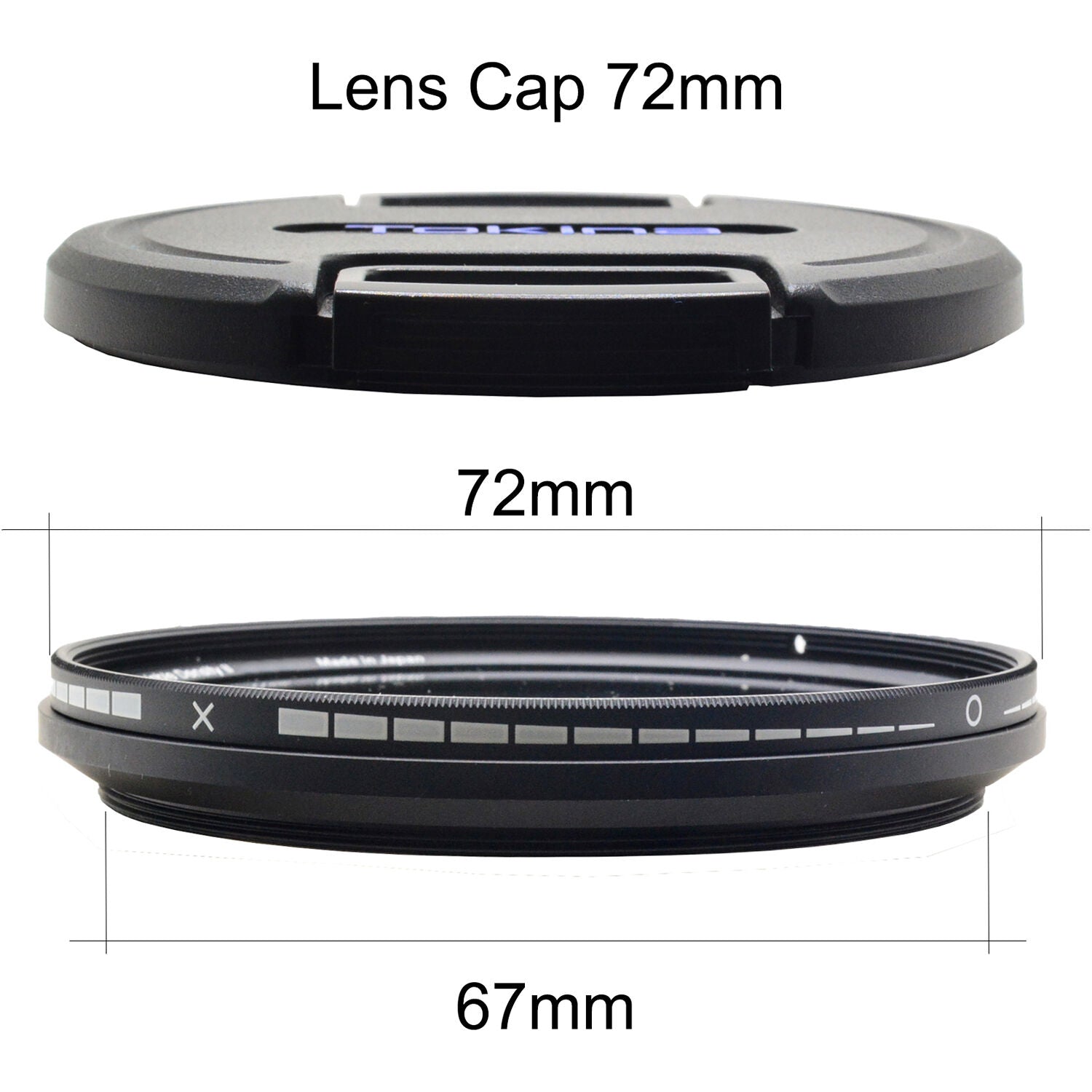 Hoya Variable Density II ND Filter (72mm, 1.5 to 9-Stop )