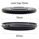 Hoya Variable Density II ND Filter (72mm, 1.5 to 9-Stop )