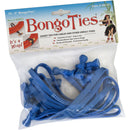 Bongotés 5 "Clats élastiques (10 pack, bleu)