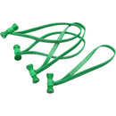 Bongotés 5 "Ciles de câbles élastiques (10 pack, vert)