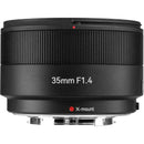 7artisans Photoelectric 35mm f/1.4 AF Lens (FUJIFILM X, Black)