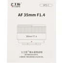 7artisans Photoelectric 35mm f/1.4 AF Lens (FUJIFILM X, Black)