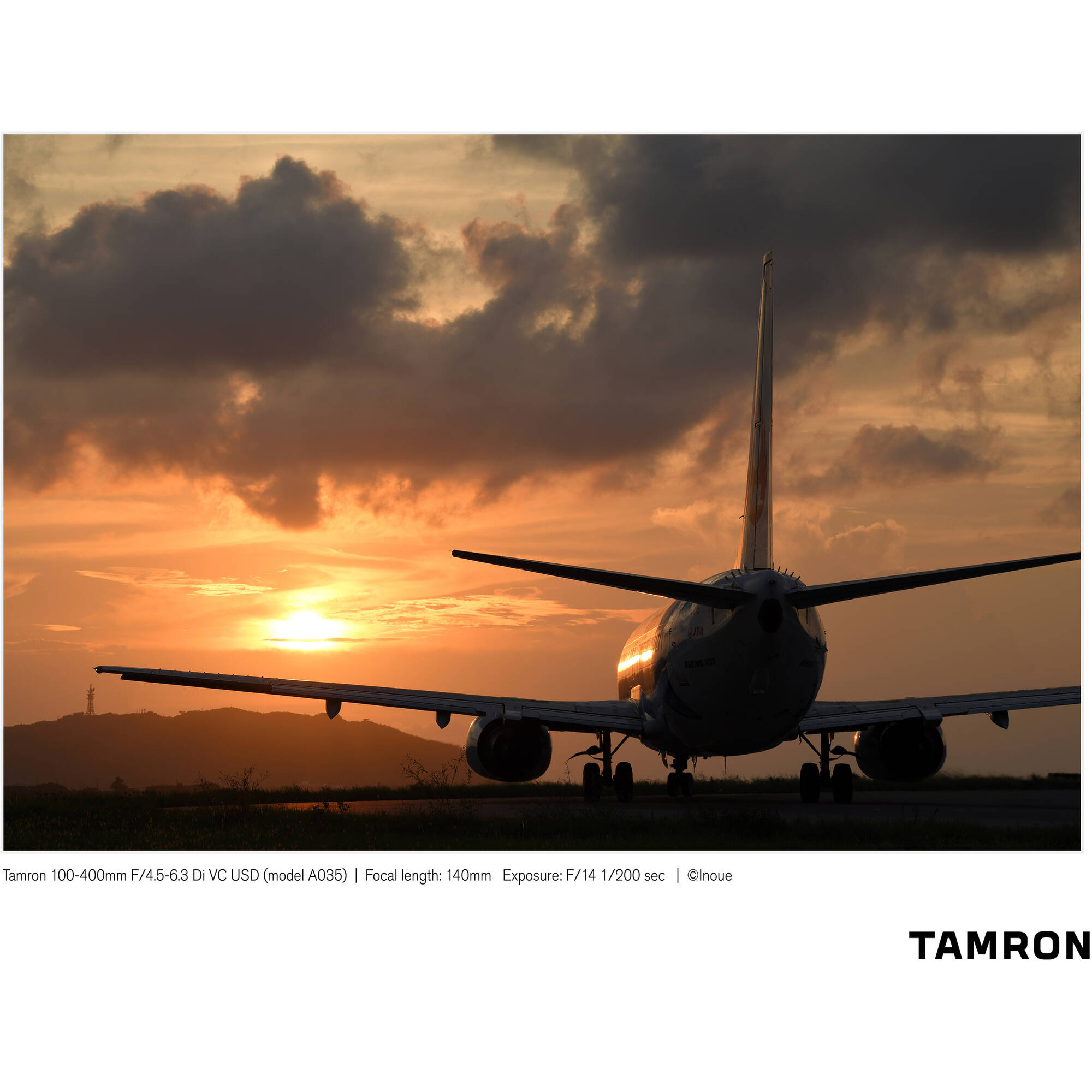 Tamron 100-400mm f/4.5-6.3 Di VC USD Lens for Nikon F