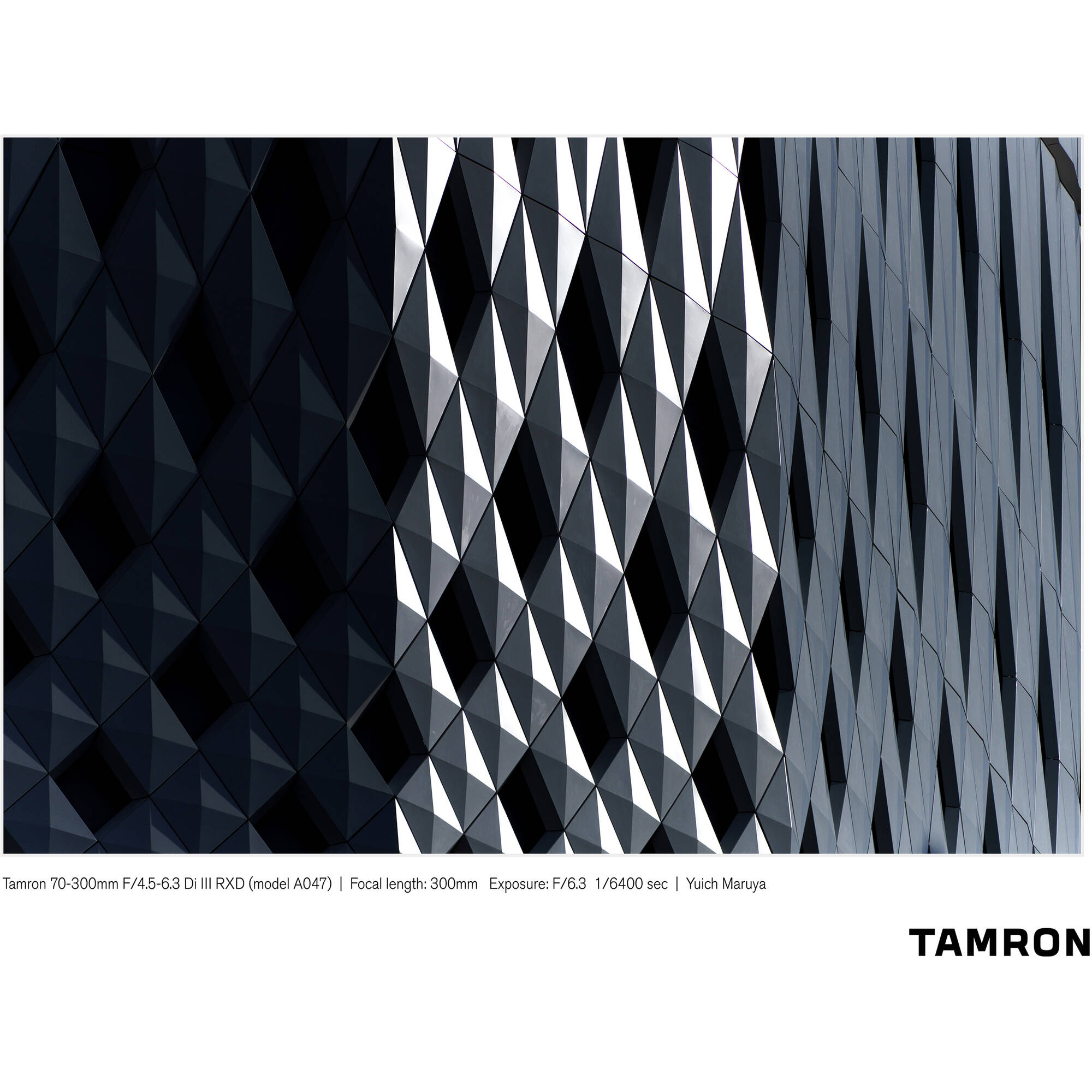 Tamron 70-300mm f/4.5-6.3 Di III RXD Objectif pour Sony E