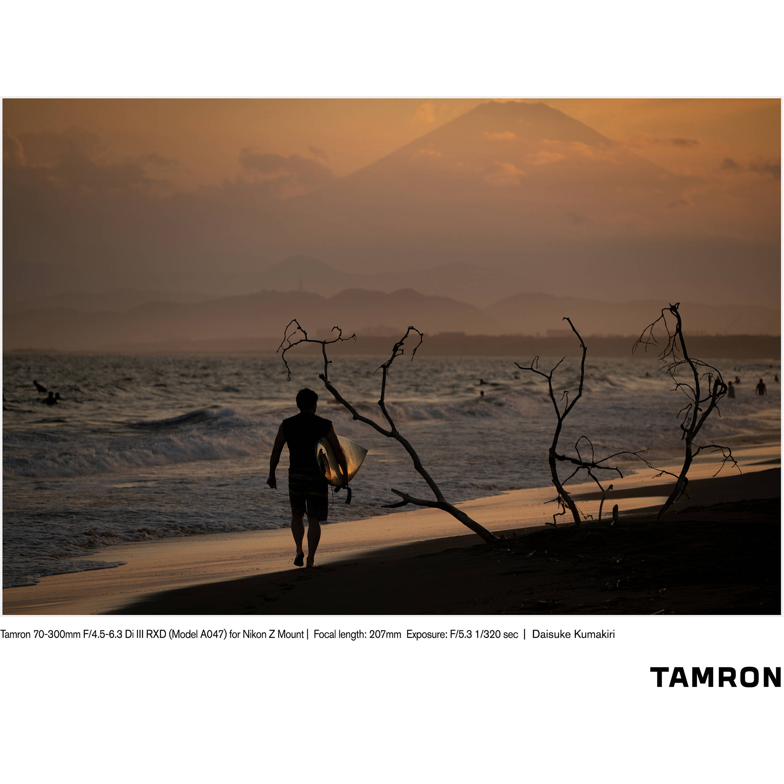 Tamron 70-300mm f/4.5-6.3 Di III RXD Lens for Nikon Z