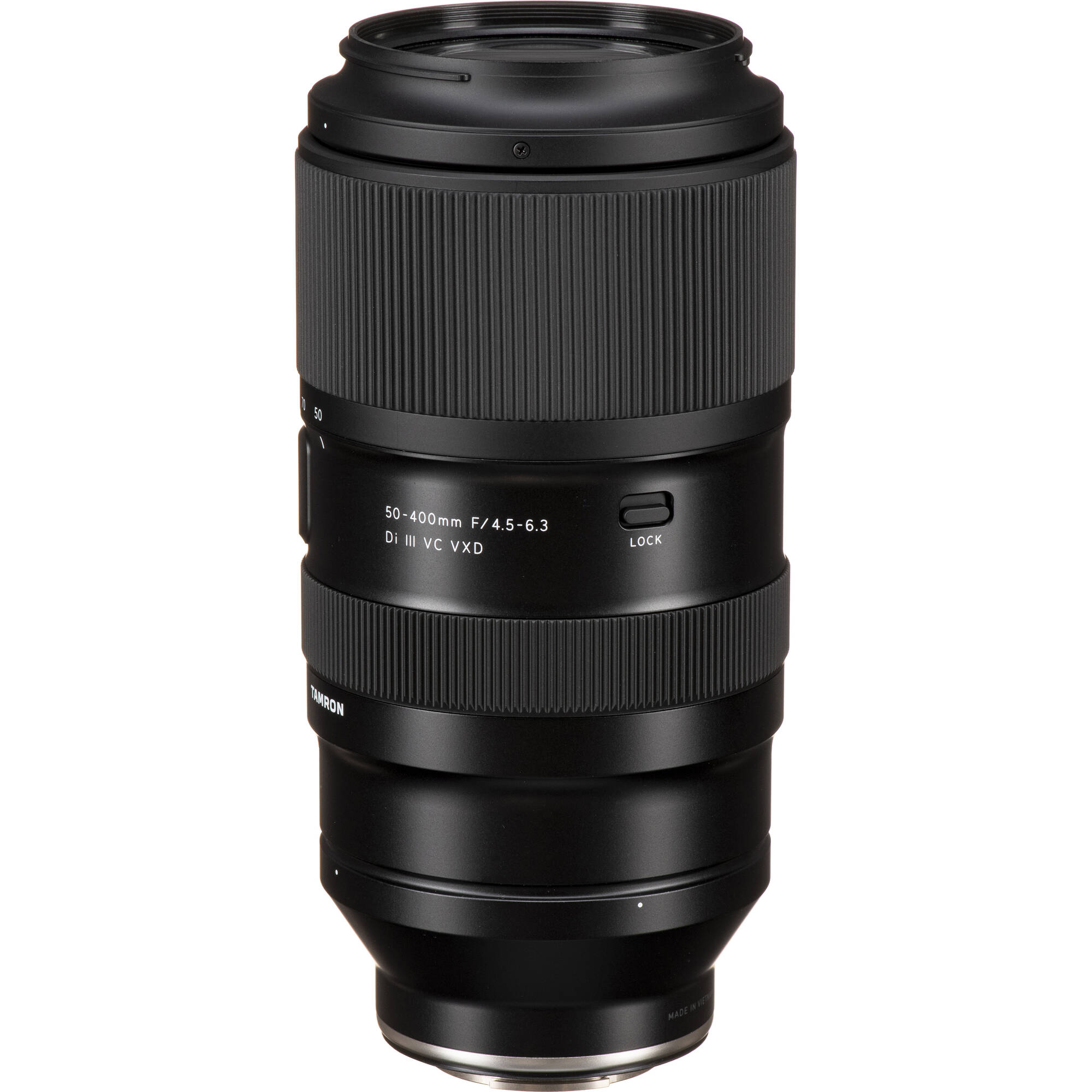 Tamron 50-400mm f/4.5-6.3 Di III VC VXD Objectif (Sony E)