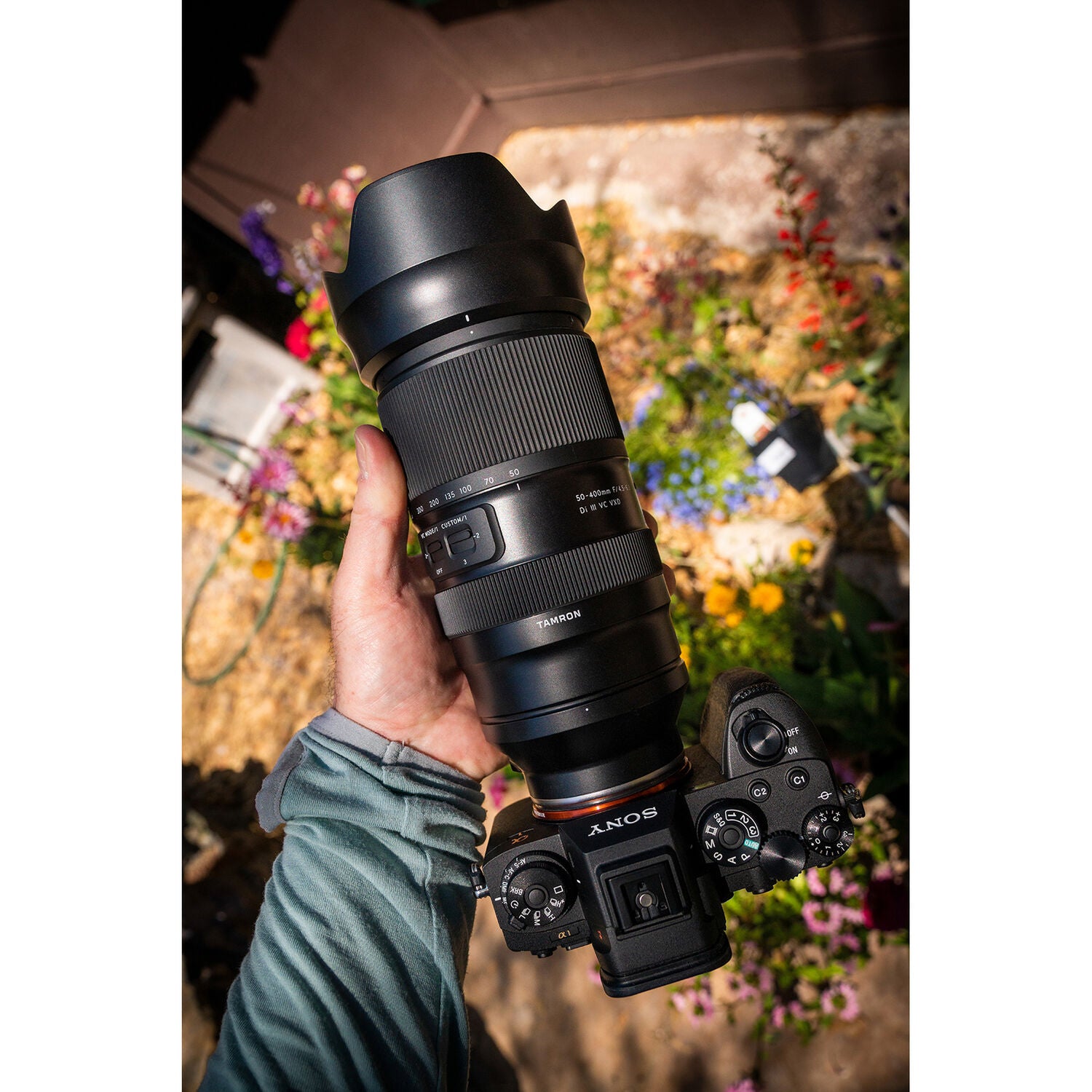 Tamron 50-400mm f/4.5-6.3 Di III VC VXD Objectif (Sony E)