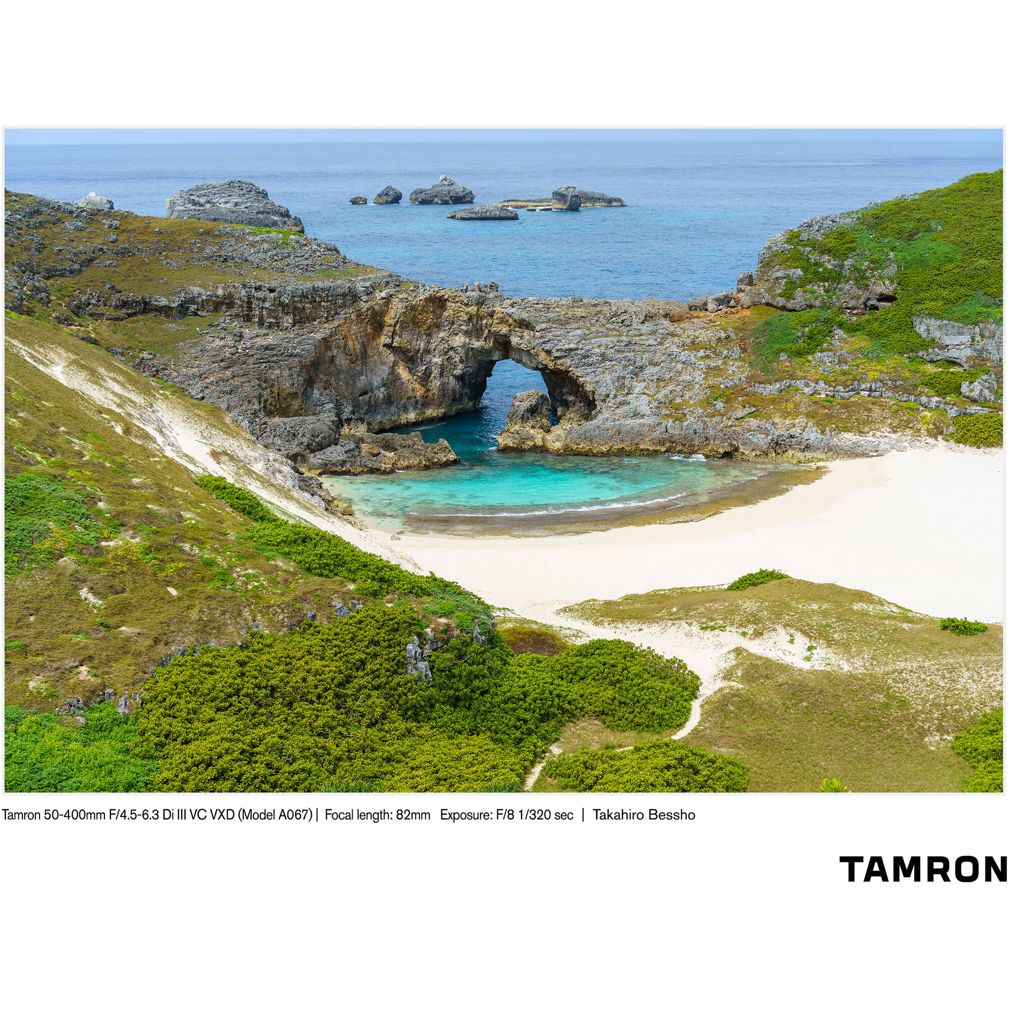 Tamron 50-400mm f/4.5-6.3 Di III VC VXD Objectif (Sony E)