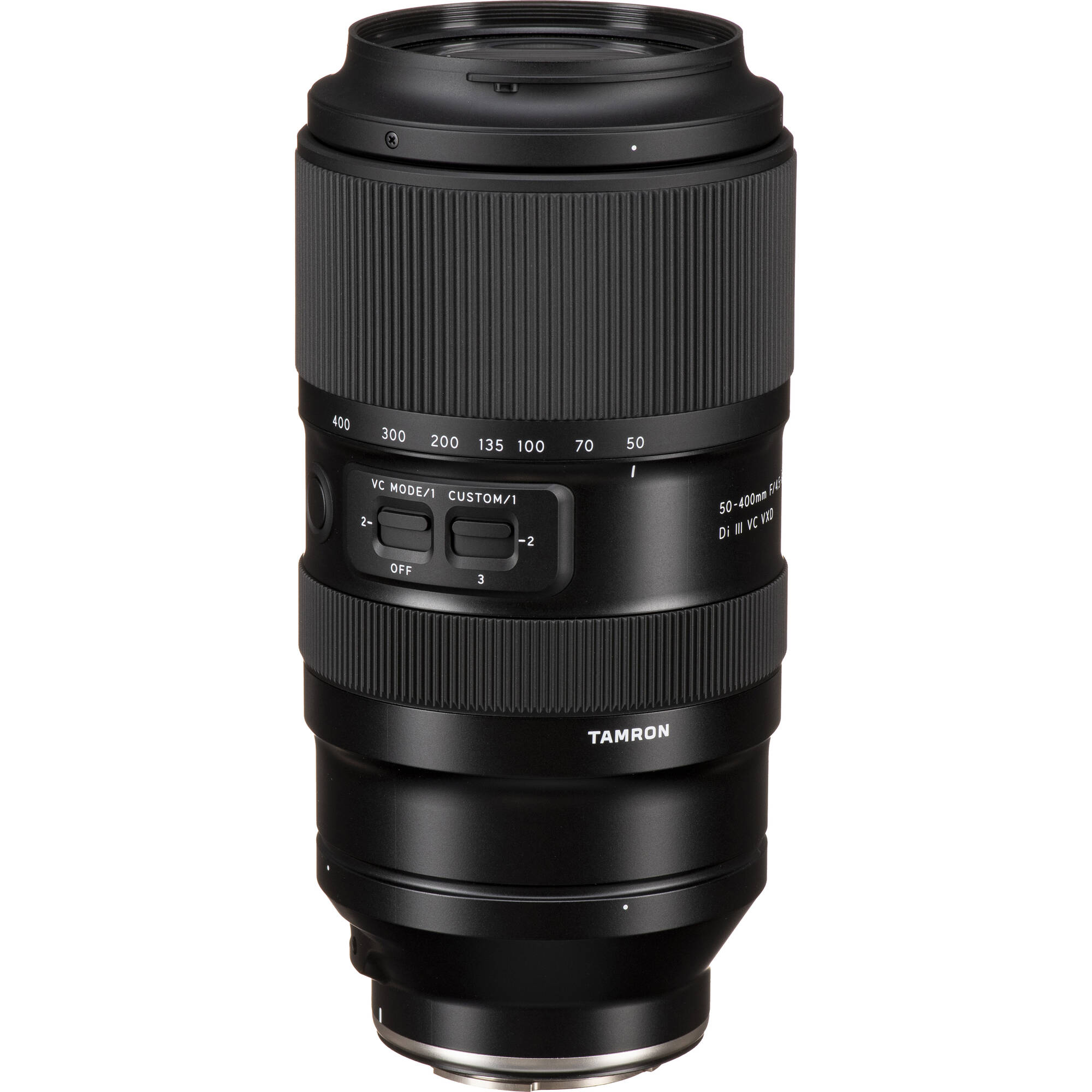 Tamron 50-400mm f/4.5-6.3 Di III VC VXD Objectif (Sony E)