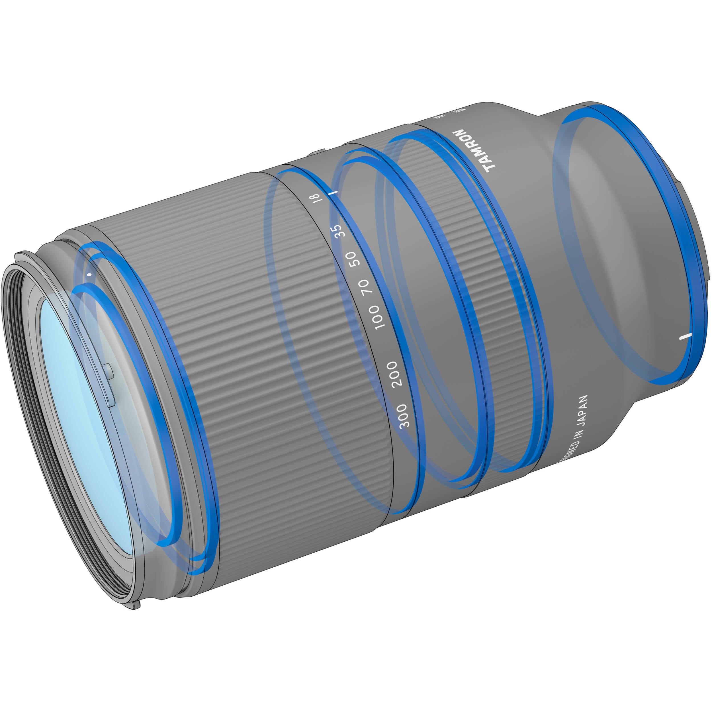 Tamron 18-300mm f/3.5-6.3 Di III-A VC VXD Objectif (FUJIFILM X)