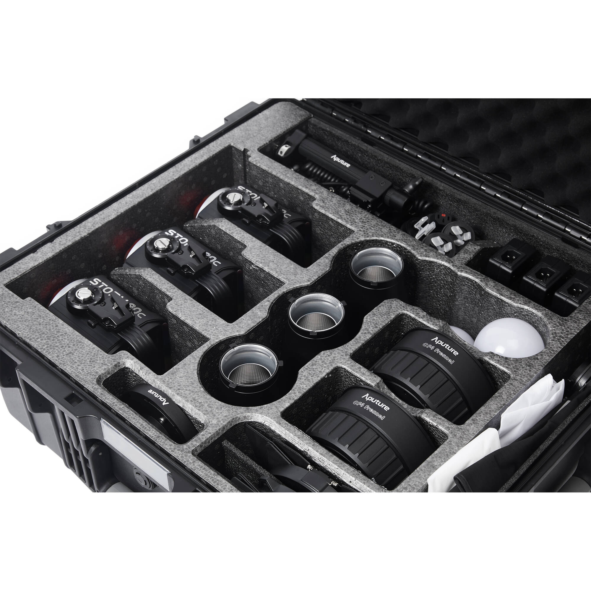 Aputure Storm 80c LED Monolight 3-Light Kit (US)