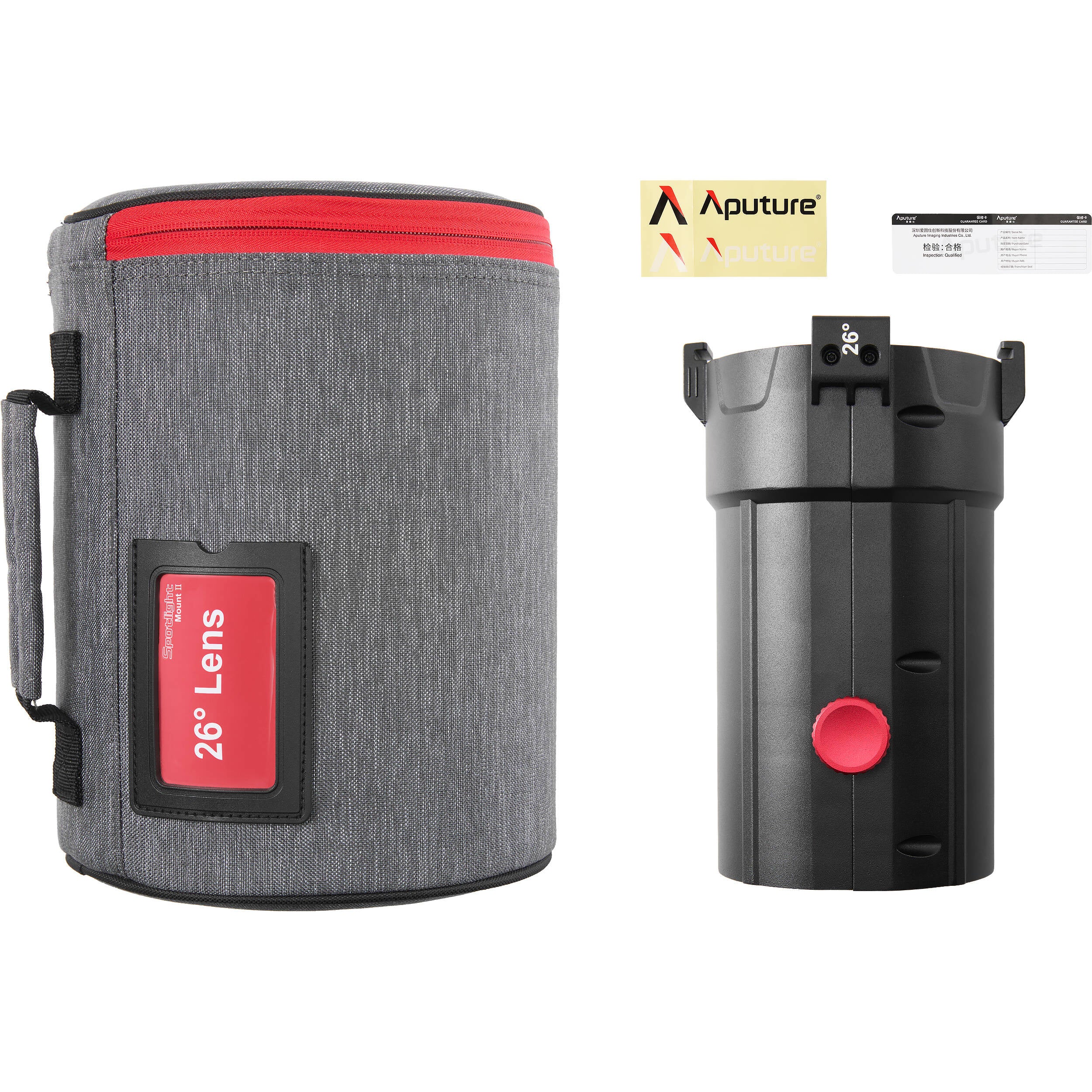 Aputure Spotlight Mount II 26° Lens