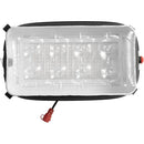 Aputure INFINIMAT LED avec boîte à lumière transparente et boîtier de commande 400 W (1 x 2', monture dorée)