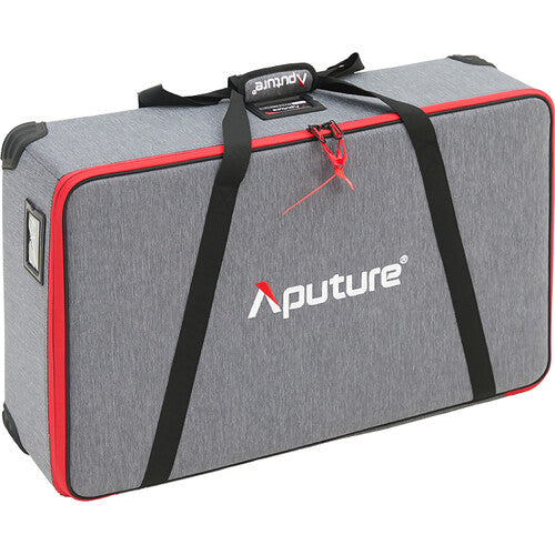 Aputure INFINIMAT LED avec boîte à lumière transparente et boîtier de commande 400 W (1 x 2', monture dorée)