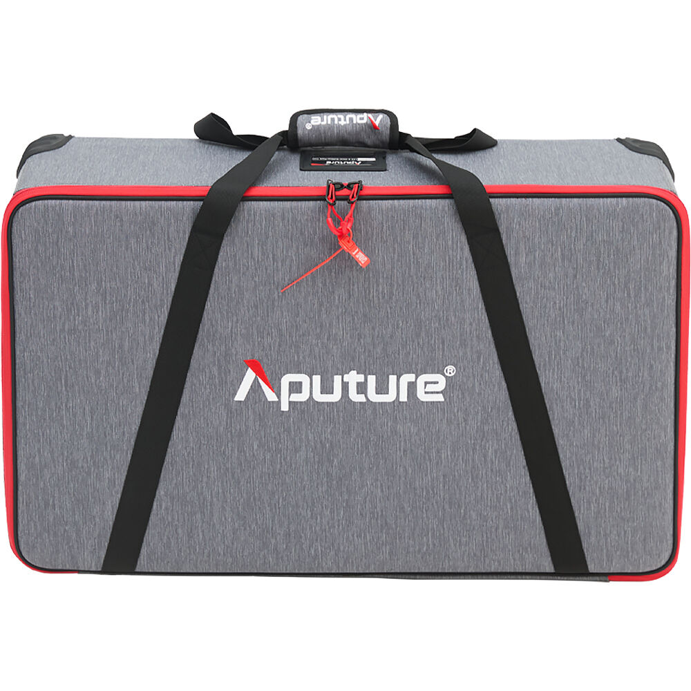 Aputure INFINIMAT LED avec boîte à lumière transparente et boîtier de commande 400 W (1 x 2', monture dorée)