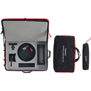 APUTURE INFINIMAT TAUNABLE MATE DE COULEUR TONNABLE AVEC AIRBAG PLAPLE (1 x 2 ', V-Mount)