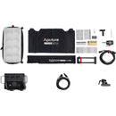 APUTURE INFINIMAT TAUNABLE MATE DE COULEUR TONNABLE AVEC AIRBAG PLAPLE (1 x 2 ', V-Mount)