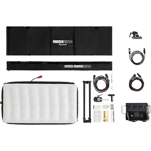 Aputure INFINIMAT Tunable Color Light Mat with Inflatable Airbag (2 x 4', Gold Mount)