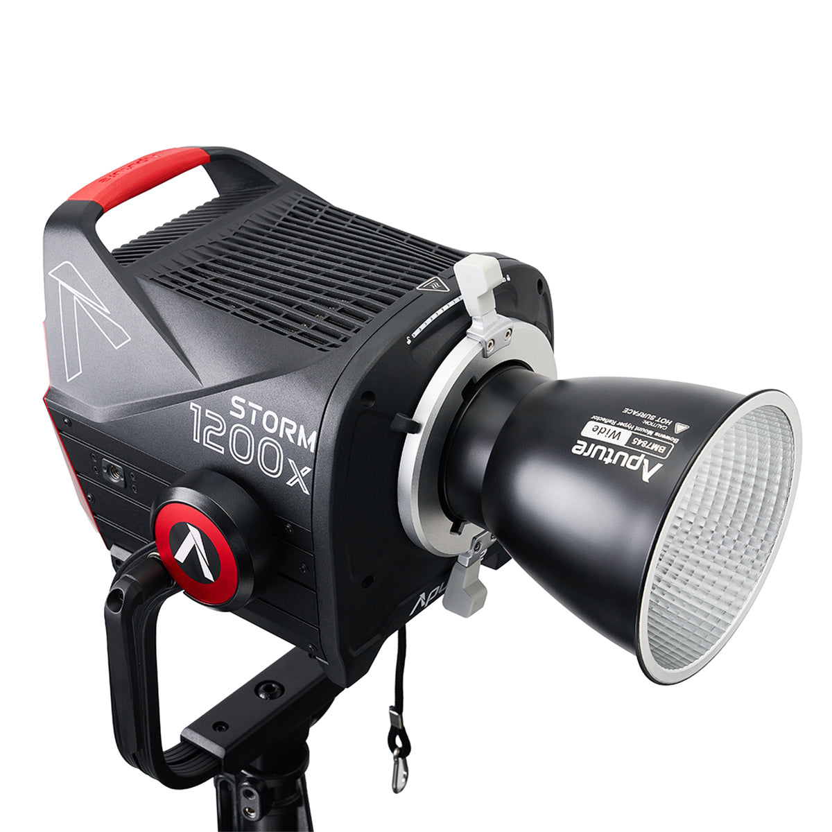 Aputure STORM 1200x Cine Kit with Skid, Fresnel & Barndoors