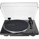 Audio-Technica Consumer AT-LP70X Fully Automatic Belt-Drive Turntable (Black and Gray)