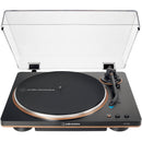 Audio-Technica Consumer AT-LP70X Fully Automatic Belt-Drive Turntable (Black and Bronze)