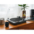 Audio-Technica Consumer AT-LP70XBT Fully Automatic Belt-Drive Turntable with Bluetooth (Black and Silver)