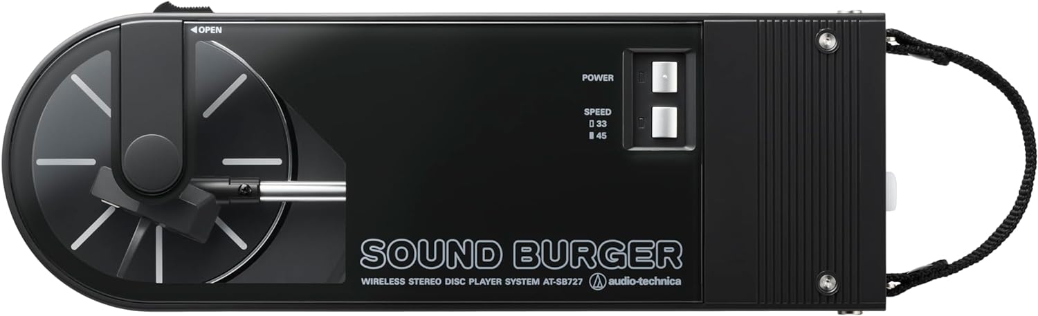 Audio Technica Sound Burger Portable Bluetooth Turntable