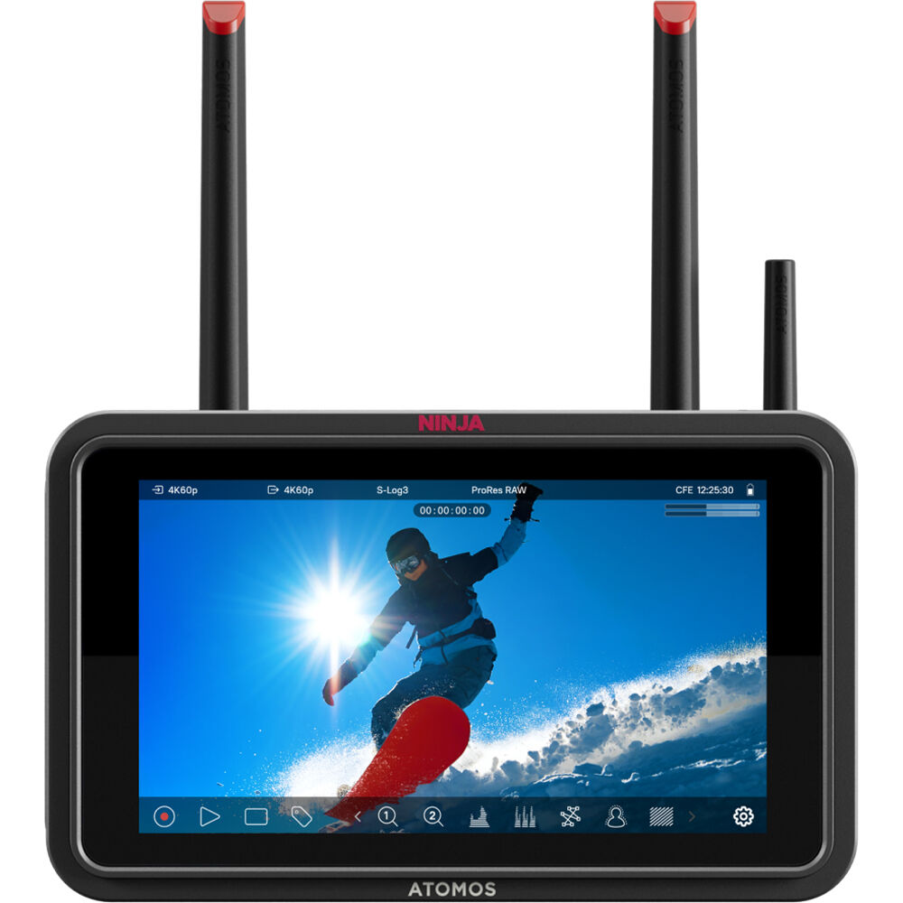 Atomos Ninja TX 5.2" caméra vers Cloud Monitor/Enregistreur