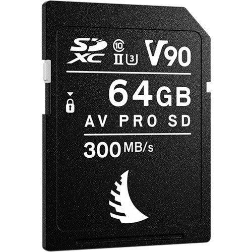 Angelbird 64 Go Av Pro Mk2 UHS-II SDXC V90 Memory Carte