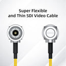 Accsoon Angle droit SDI à angle droit Cable SDI - Jaune