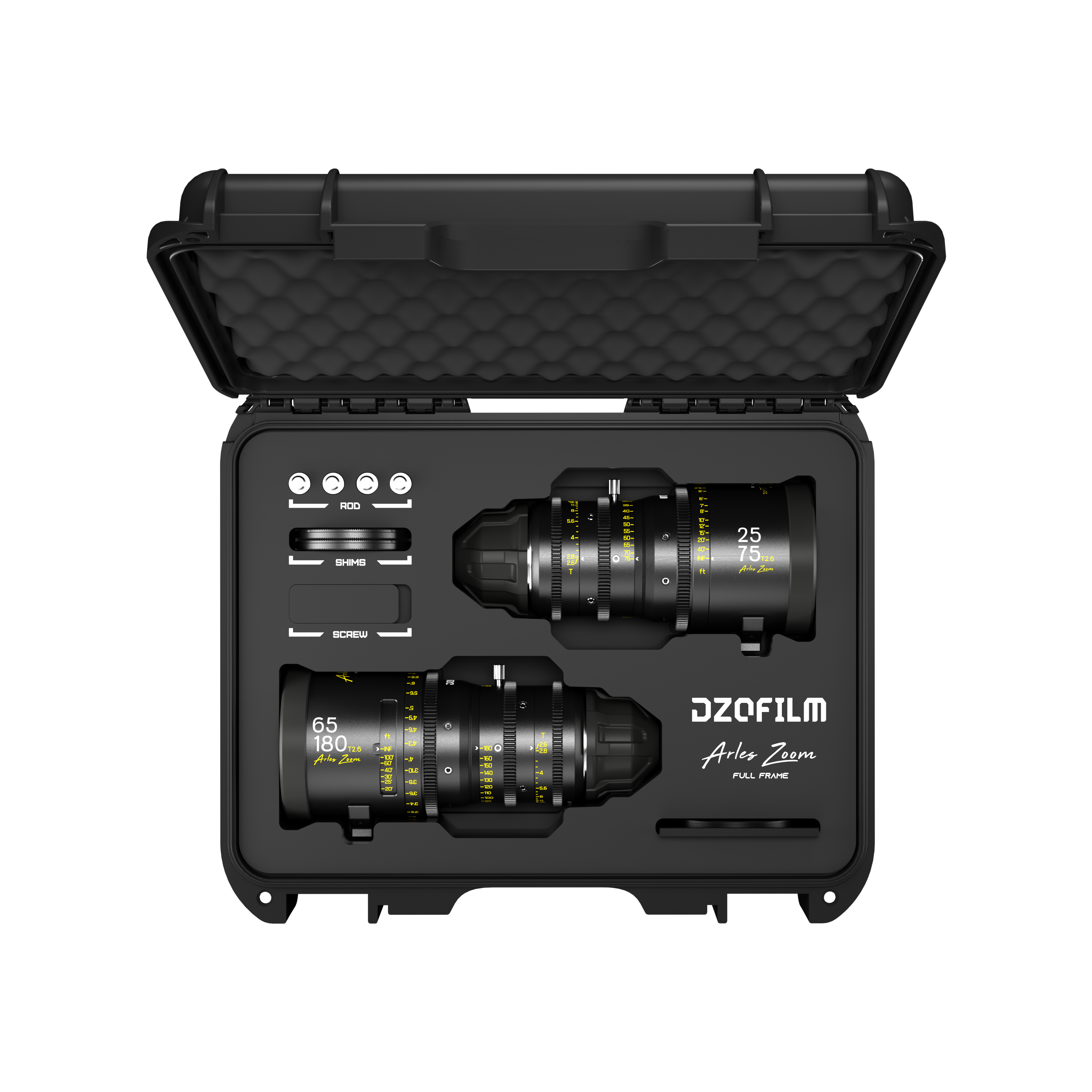 DZOFILM Arles Zoom 25-75/65-180mm Objectif Ensemble (ARRI PL)