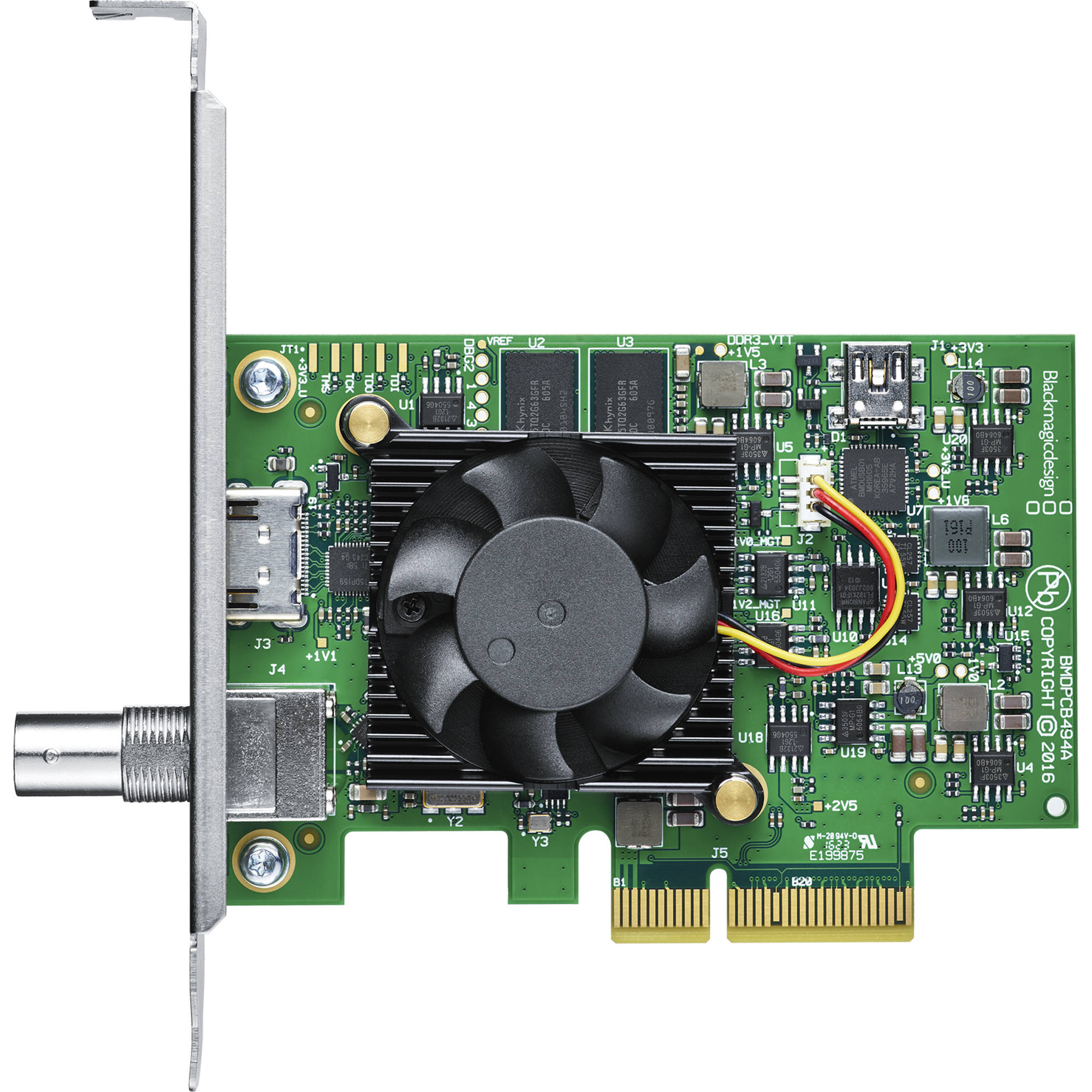 Blackmagic Design DeckLink Mini 4K Monitor Carte avec une lecture PCIe à profil bas