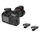 Saramonic Blink 500 Digital Camera-Mount Wireless Omni Lavalier Microphone System (2.4 GHz) Black 2 Transmitters + 2 Lav mics Camera Mount