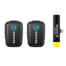 Saramonic Blink 500 numérique caméra-Mount Système de microphone omni lavalier sans fil (2,4 GHz) émetteurs noirs 2 + 2 MICS LAV caméra Monter