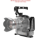 SHAPE Cage avec support d'épaule et poignée supérieure pour le cinéma blackmagic caméra 6K, 6K Pro et 6K G2