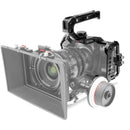SHAPE Cage avec ARRI Localisation du kit de poignée supérieure pour le cinéma blackmagic caméra 6K, 6K Pro et 6K G2